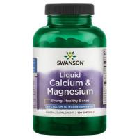 Swanson Liquid Calcium & Magnesium 100softgels