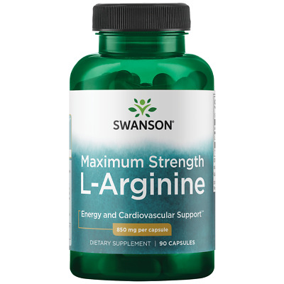 Swanson L-Arginine Maximum Strength 850mg 90caps