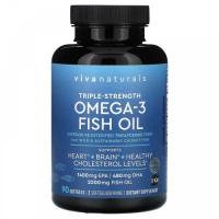 Viva Naturals Рыбий жир Omega-3 90caps