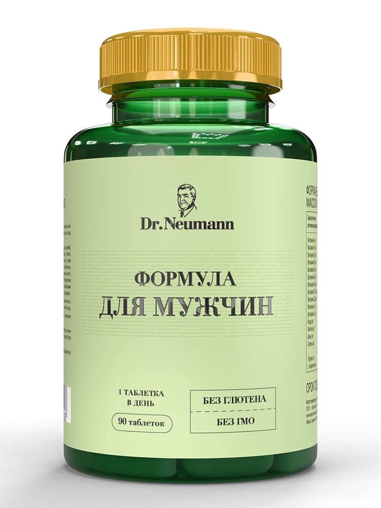 Dr.Neumann Витаминно-минеральный комплекс для мужчин 1380мг 90таблеток