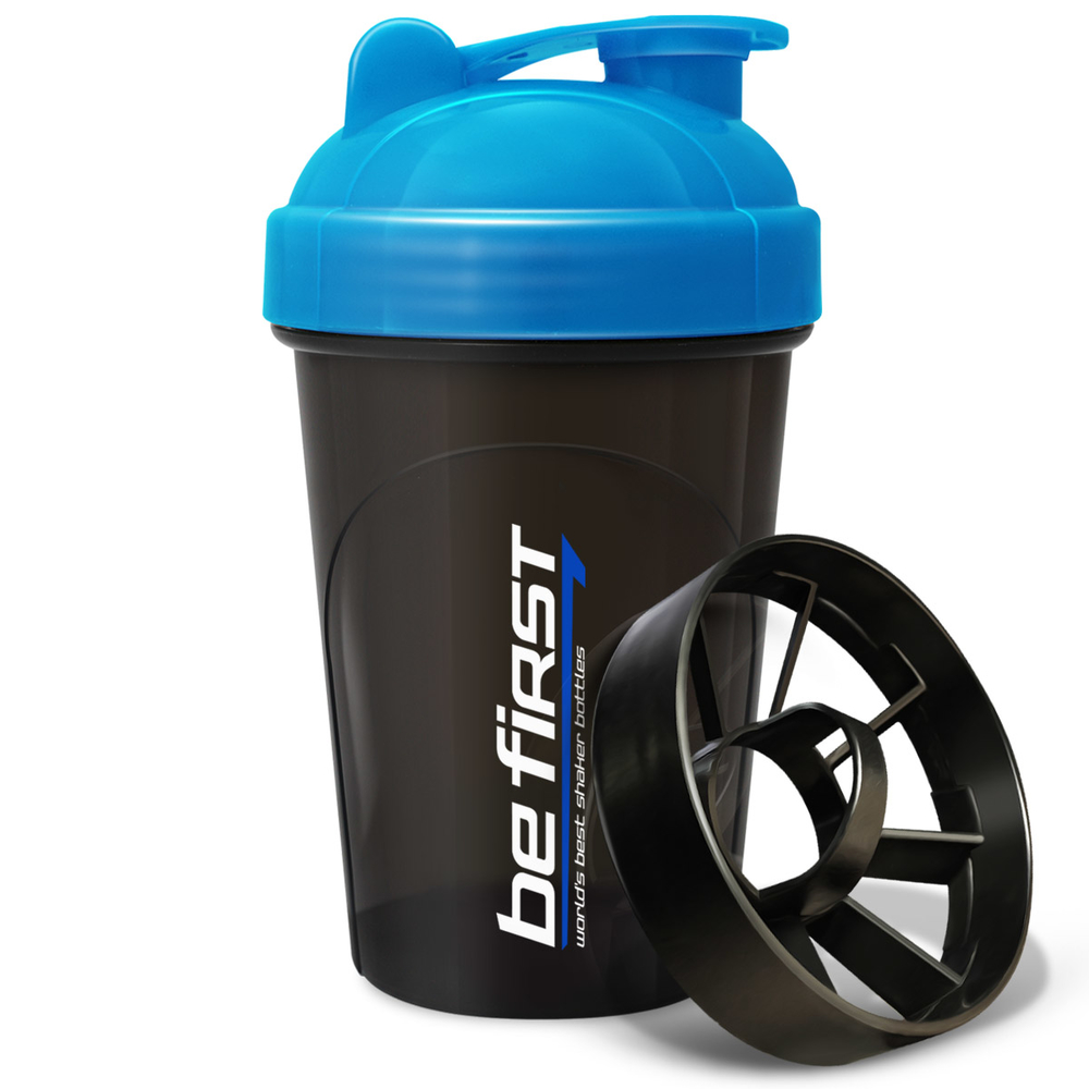Be First Спортивный шейкер 500мл TS1327 Черный-синий