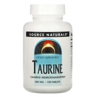 Source Naturals Taurine 500mg 120tabs