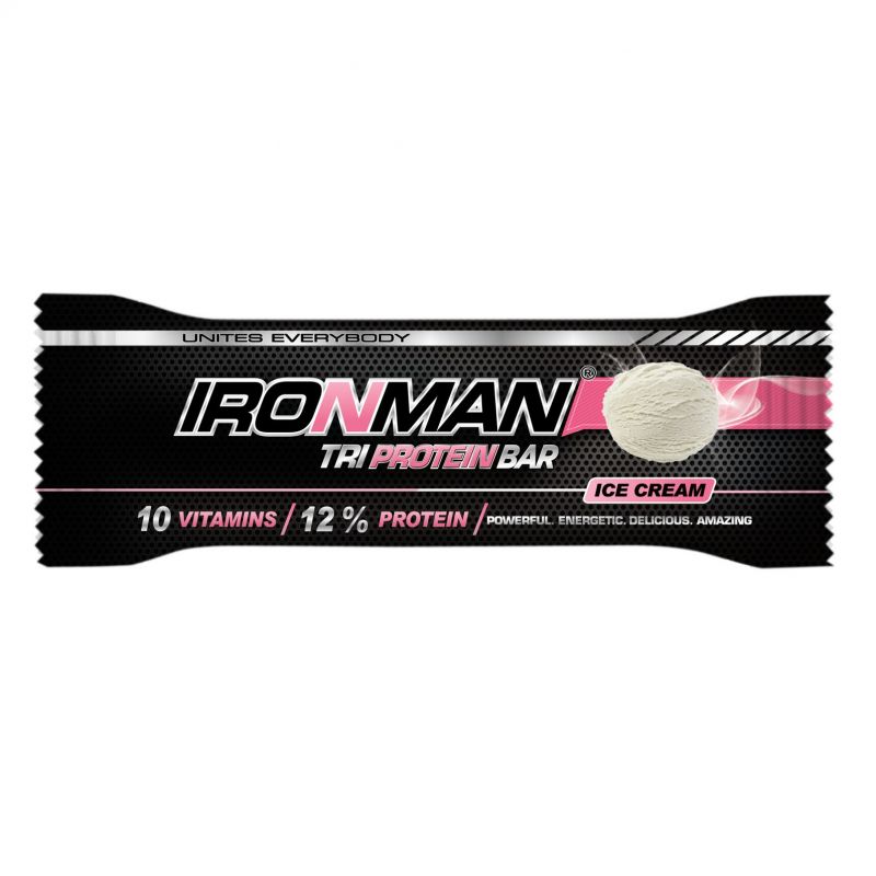 Ironman Tri Protein Bar 50г Мороженое/темная глазурь
