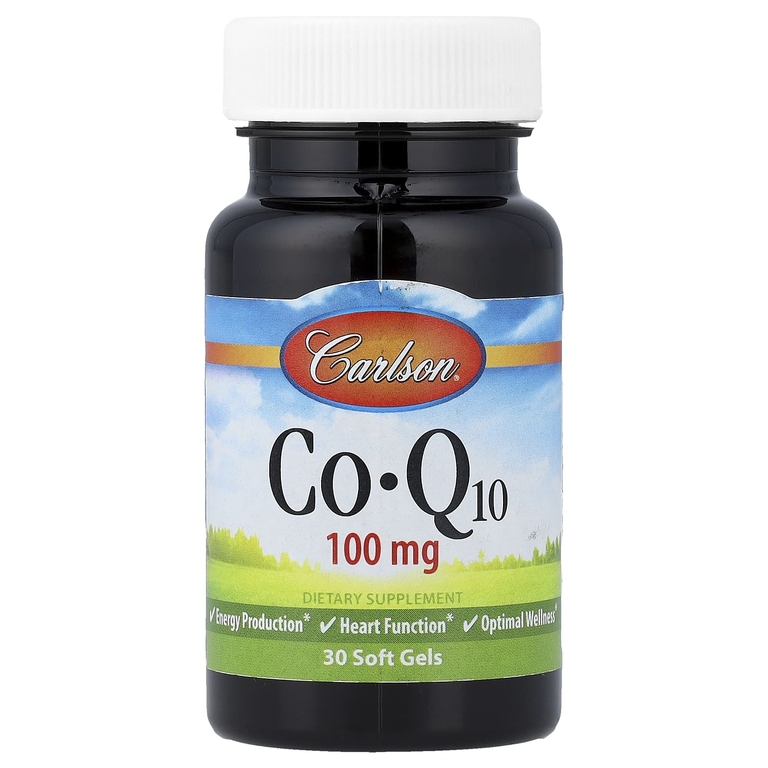 Carlson CoQ10 100mg 30softgels