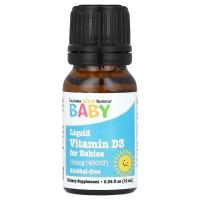 California Gold Nutrition Baby Liquid Vitamin D3 400ед. 10ml