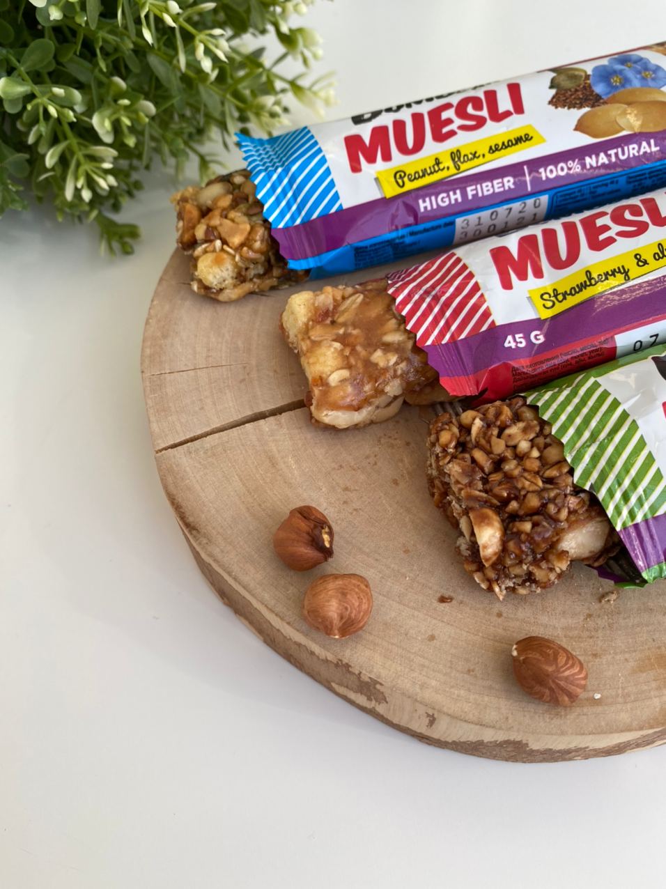 Bombbar Батончики-мюсли 45гр