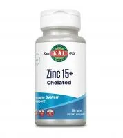 KAL Zinc 15+ Chelated 100tabs