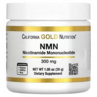 California Gold Nutrition NMN Nicotinamide Mononucleotide 300mg 30g