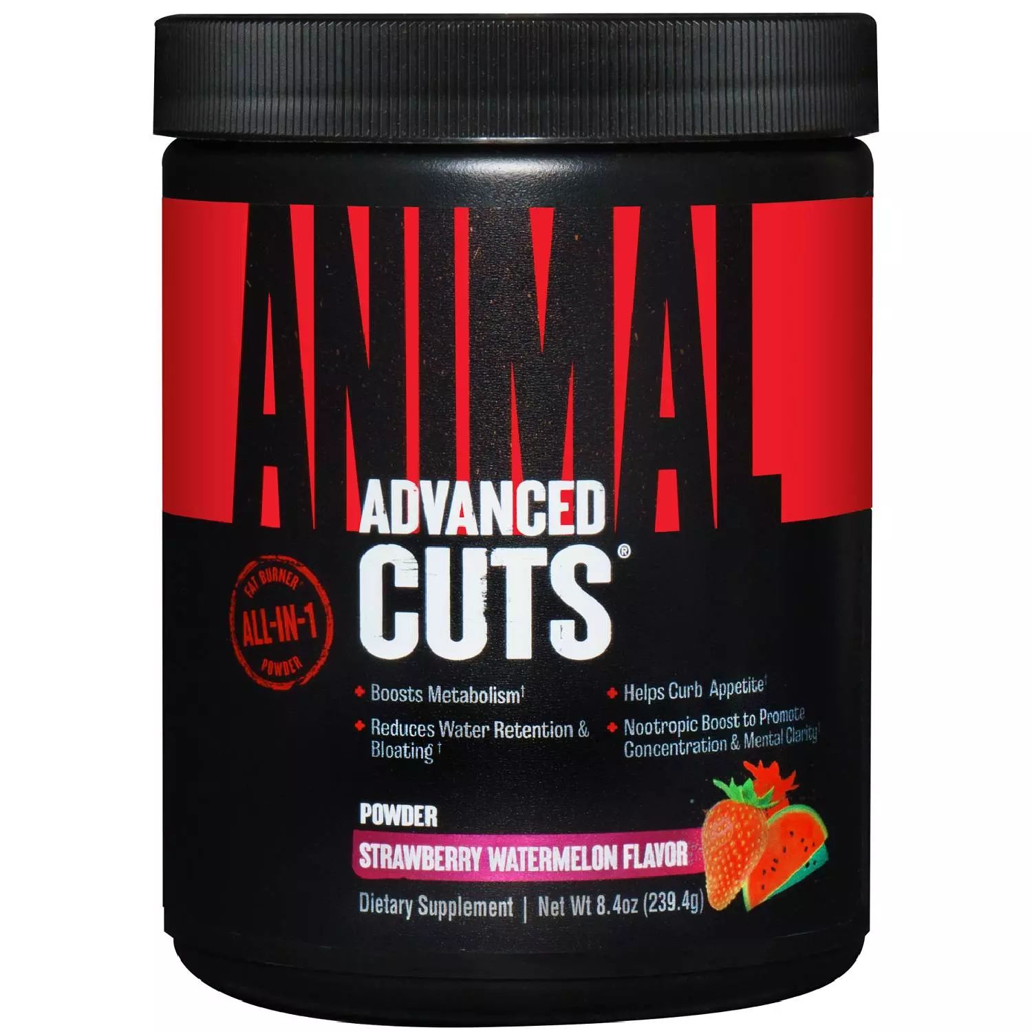 Animal Cuts Powder 239g Клубника-арбуз