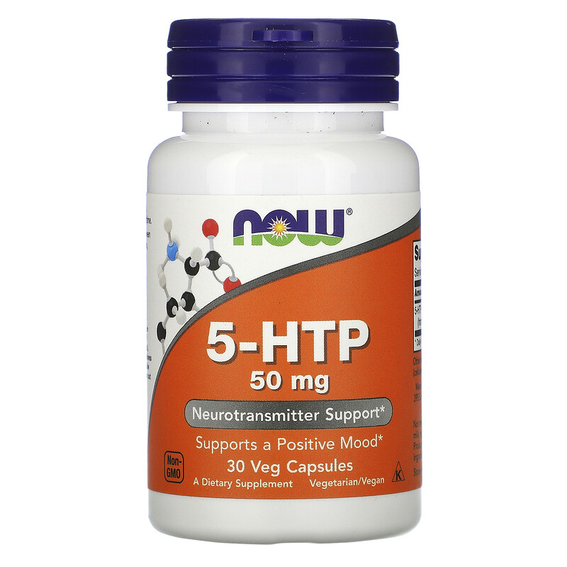 NOW 5-HTP 50mg 30caps