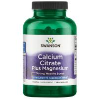 Swanson Calcium Citrate Plus Magnesium 150caps