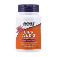 NOW Ultra A & D-3 100softgels