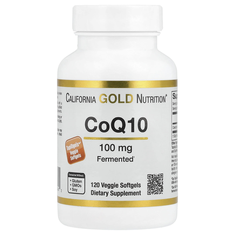 California Gold Nutrition CoQ10 100mg 120vsoftgels