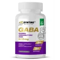 Syntime Nutrition GABA 500mg 60 Caps
