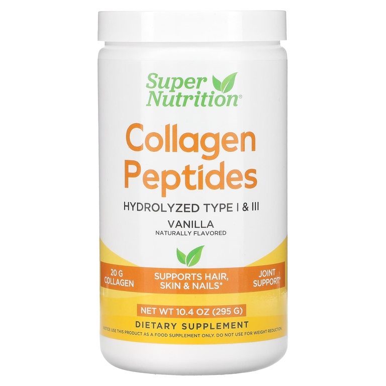 Super Nutrition Collagen peptides Пептиды коллагена 295g