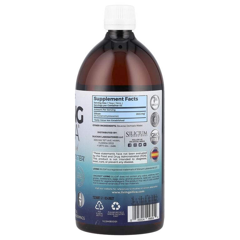 Silicium Laboratories Orgono Living Silica Collagen 1л