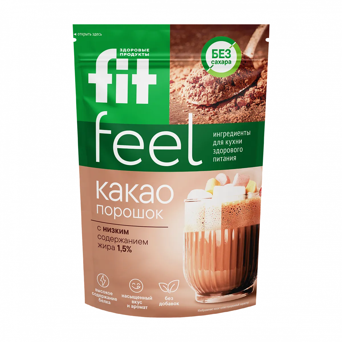 Fit Parad Fit Feel Какао обезжиренный 150g