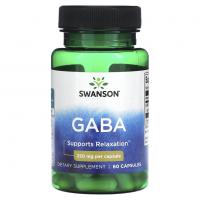 Swanson GABA 250mg 60caps