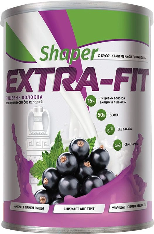 Shaper Extra-Fit Коктейль жиросжигающий 300г Черная смородина
