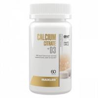 Maxler Calcium Citrate + D3 60tabs