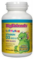 Natural Factors Vitamin D3 for kids 400IU 250 chewable tabs