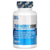 EVLution Nutrition Turmeric 1500 90vcaps