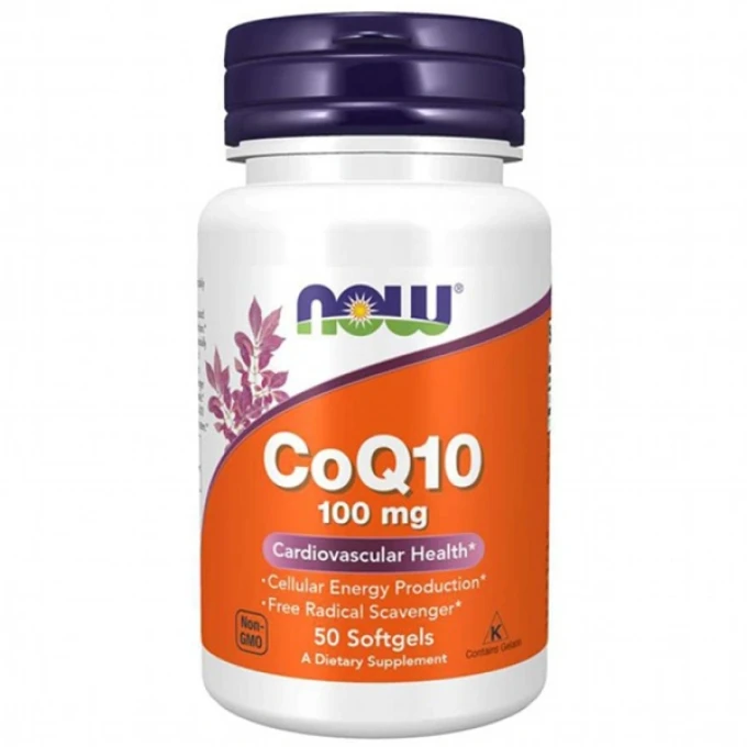 NOW CoQ10 100mg 50softgels