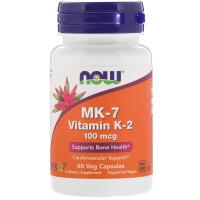 NOW MK-7 Vitamin K-2 100mcg 60vcaps