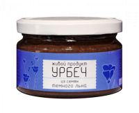 Живой продукт - Урбеч из семян темного льна 225г