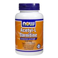 NOW Acetyl L-Carnitine 500mg 100vcaps