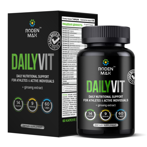 Roden Max DailyVit 60 caps