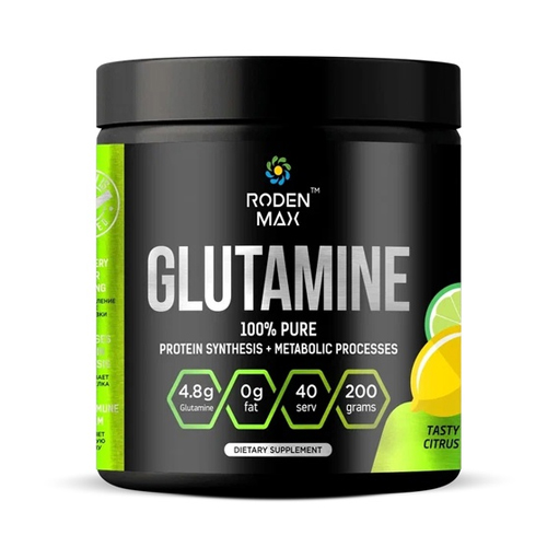 Roden Max Glutamine Powder 200g Цитрус