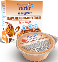 Fit Parad Fitelle Крем-десерт карамельно-ореховый 100гр