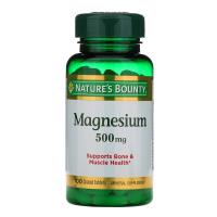 Nature’s Bounty Magnesium 500mg 100 coated tablets