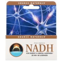 Source Naturals NADH 20mg 30 sublingual tabs