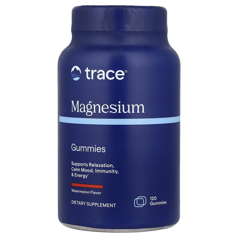 Trace minerals Magnesium gummies watermelon 120gummies