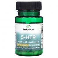 Swanson Ultra 5-Htp Extra Strength 100mg 60 Caps