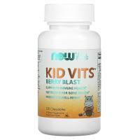 NOW Kid Vits Berry Blast 120tabs (Black Cherry)