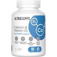 Ultrasupps Calcium & Vitamin D3 90 Tabs