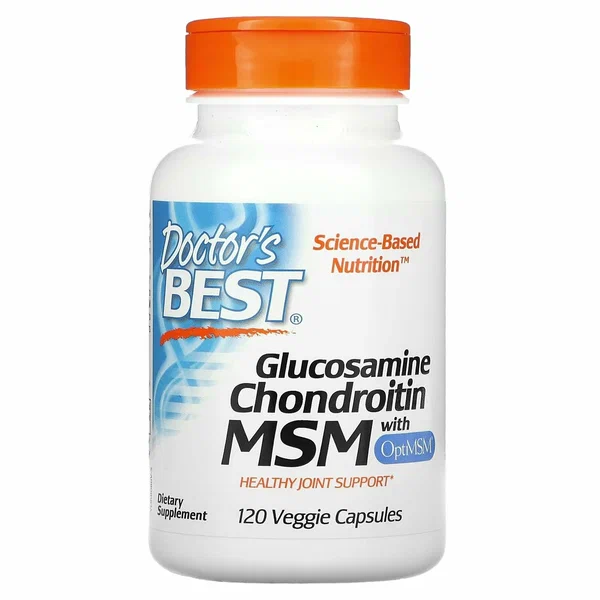 Doctor's Best Glucosamine Chondroitin with MSM 120vcaps