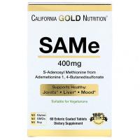 California Gold Nutrition SAMe 400mg 60caps