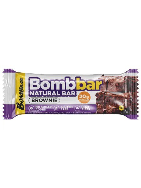 Bombbar Батончик неглаз. 60г 