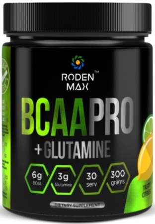 Roden Max BCAA PRO 300g Цитрус