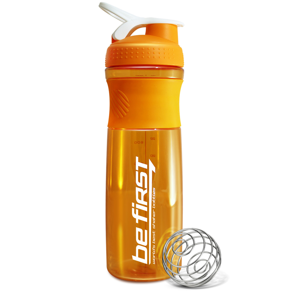Be First  Шейкер 1000ml (Оранжевый)