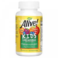 Nature's Way, Alive! Kids Chewable Multivitamin 120 Chewable Tablets