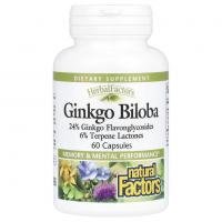 Natural Factors Ginkgo Biloba 60caps