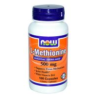 NOW L-Methionine 500mg 100caps