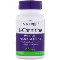 Natrol L-carnitine 500mg 30caps