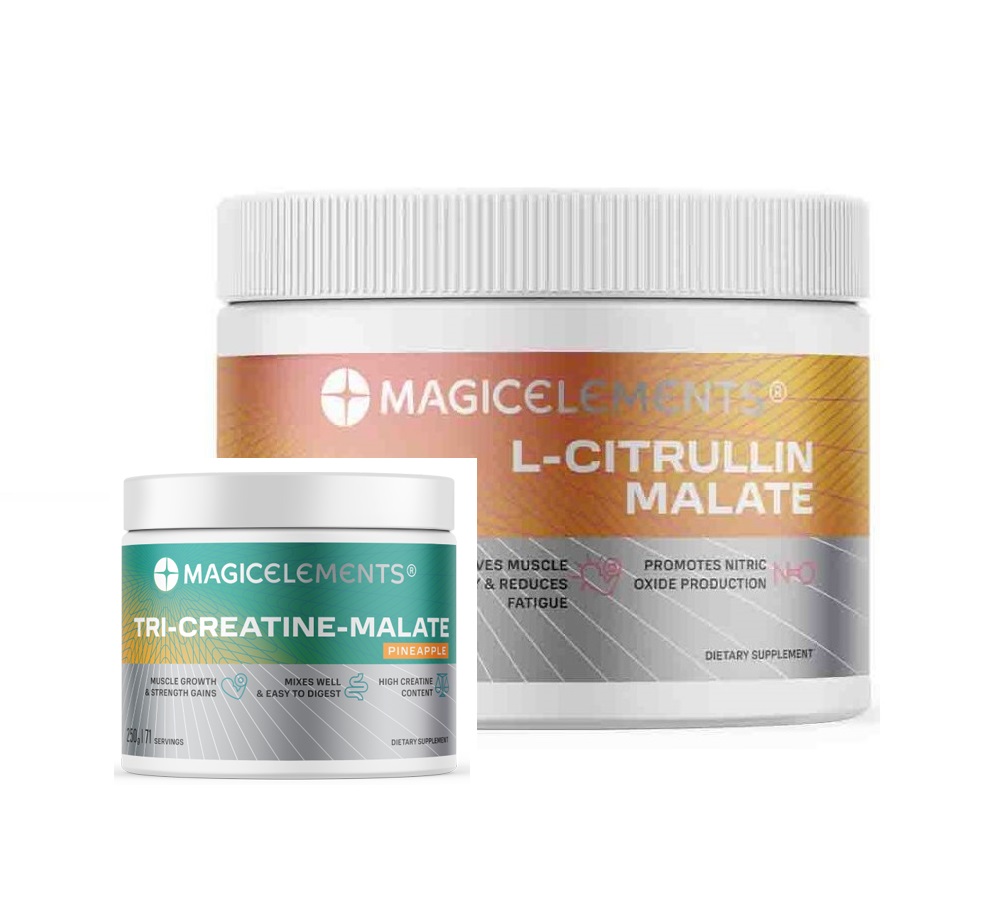Magic Elements L-Citrulline Malate 200g + Tri-Creatine-Malate 250g