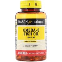 Mason Natural Fish Oil 60caps